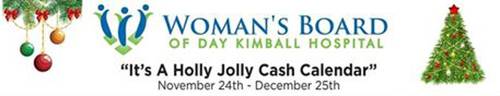 Woman's Board "Holly Jolly" Prize Calendar Raffle